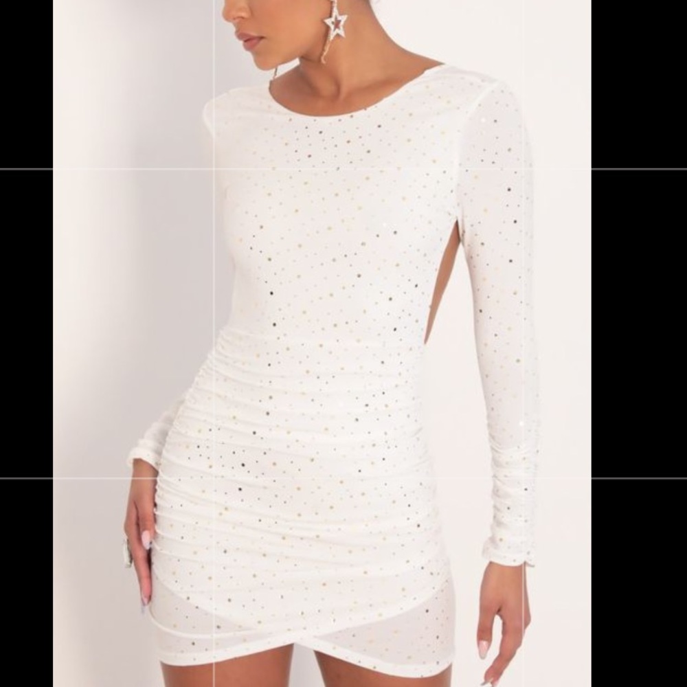 White Lucy In The Sky dress size small